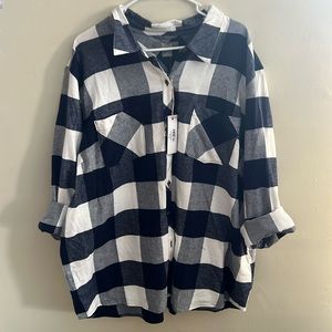 Nice flannel button down